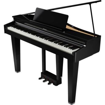 Roland GP3 Grand Piano with seat Polished Ebony (GP3PE)