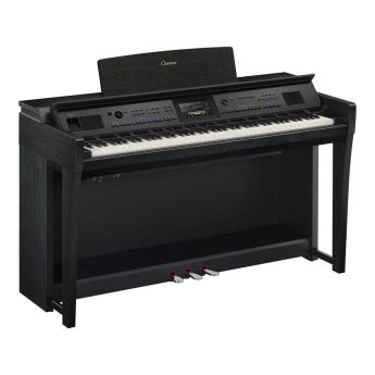 Yamaha CVP905 Clavinova Digital Piano with Matching Bench | Black (CVP-905B)