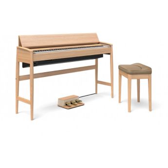 Roland Kiyola KF10 Digital Piano with bench Pure Oak (KF10KO)