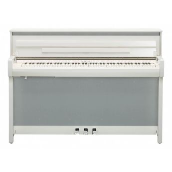 Yamaha Clavinova CLP785 Digital Piano With Bench - Polished WHite (CLP785PWH)