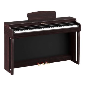 Yamaha Clavinova CLP725R Digital Piano With Bench - Rosewood - Ex-Display Model