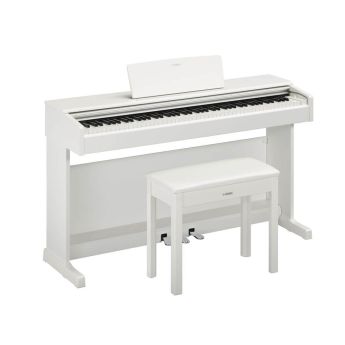 Yamaha YDP145 Arius Digital Piano with bench White (YDP145WH)