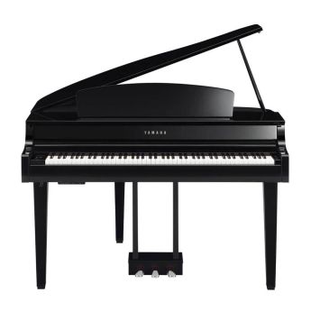 Yamaha Clavinova CLP765GP Digital Piano Black with Bench