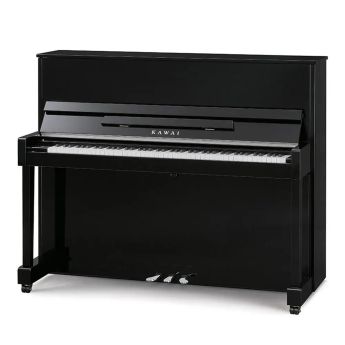 Kawai ND21 Upright Piano Polished Ebony