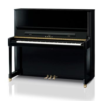 Kawai K600 Upright Piano Polished Ebony